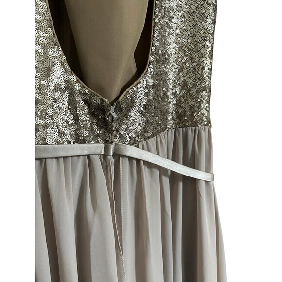 Christina Wu Size 12  Taupe Formal‎ Mother Of Bride Groom Dress NWT Smal… - Picture 6 of 10